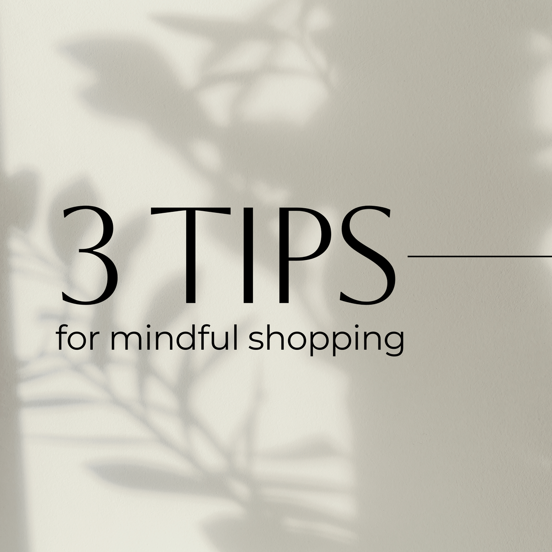 5 Tips for Mindful Shopping