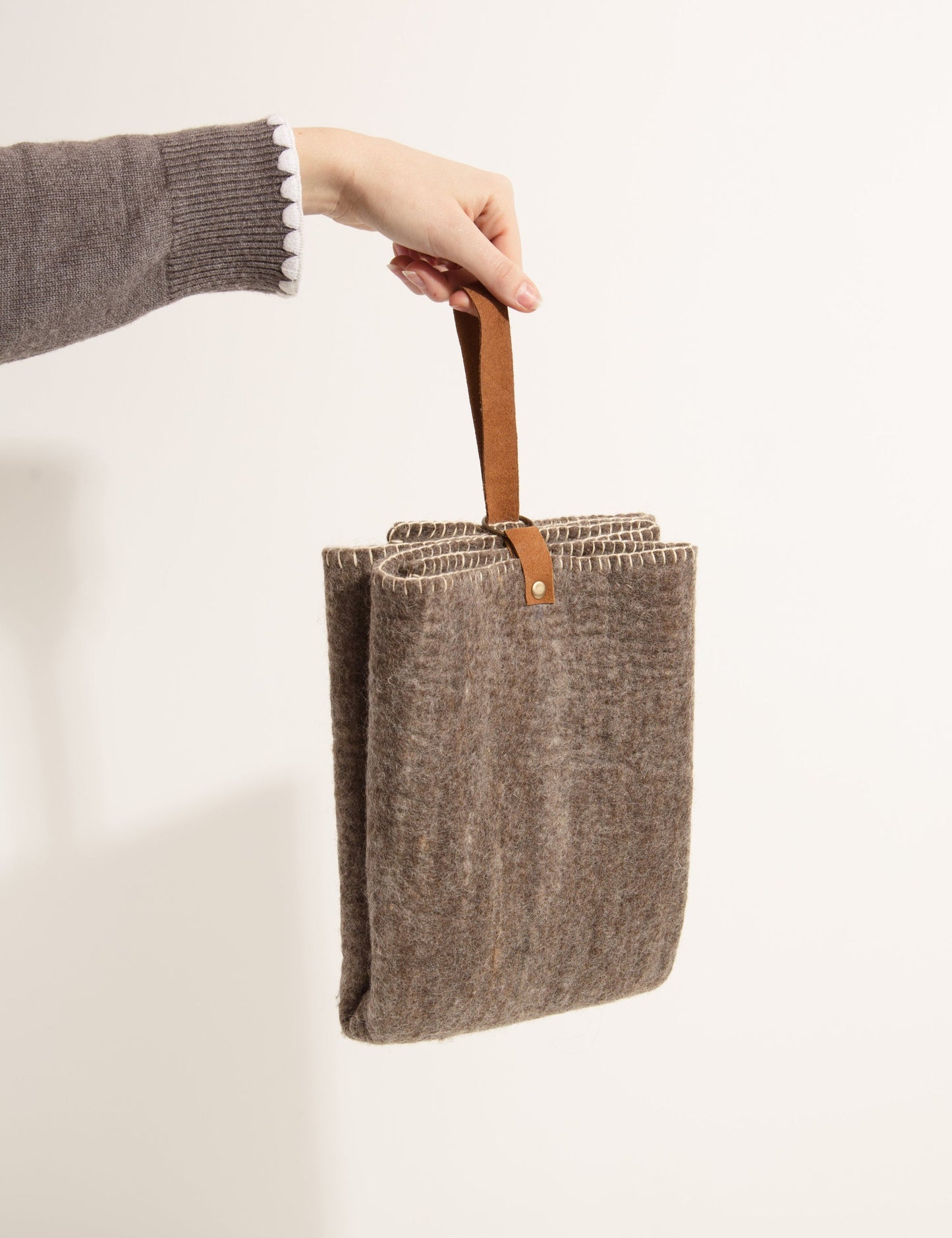 Merino Wool Dog Settle Mat | Calming & Stylish