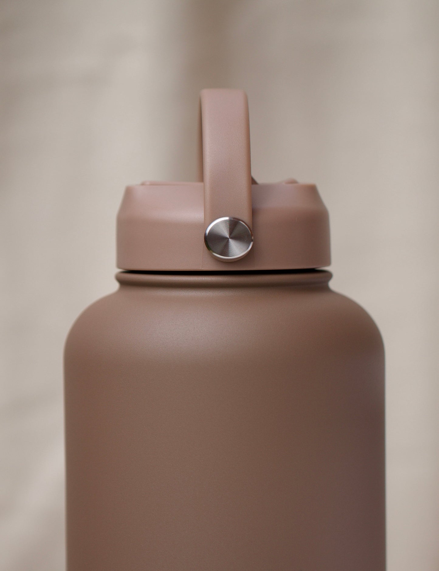 Mocha | Portable Dog Water Bottle with Bowls - For Travel & Hikes