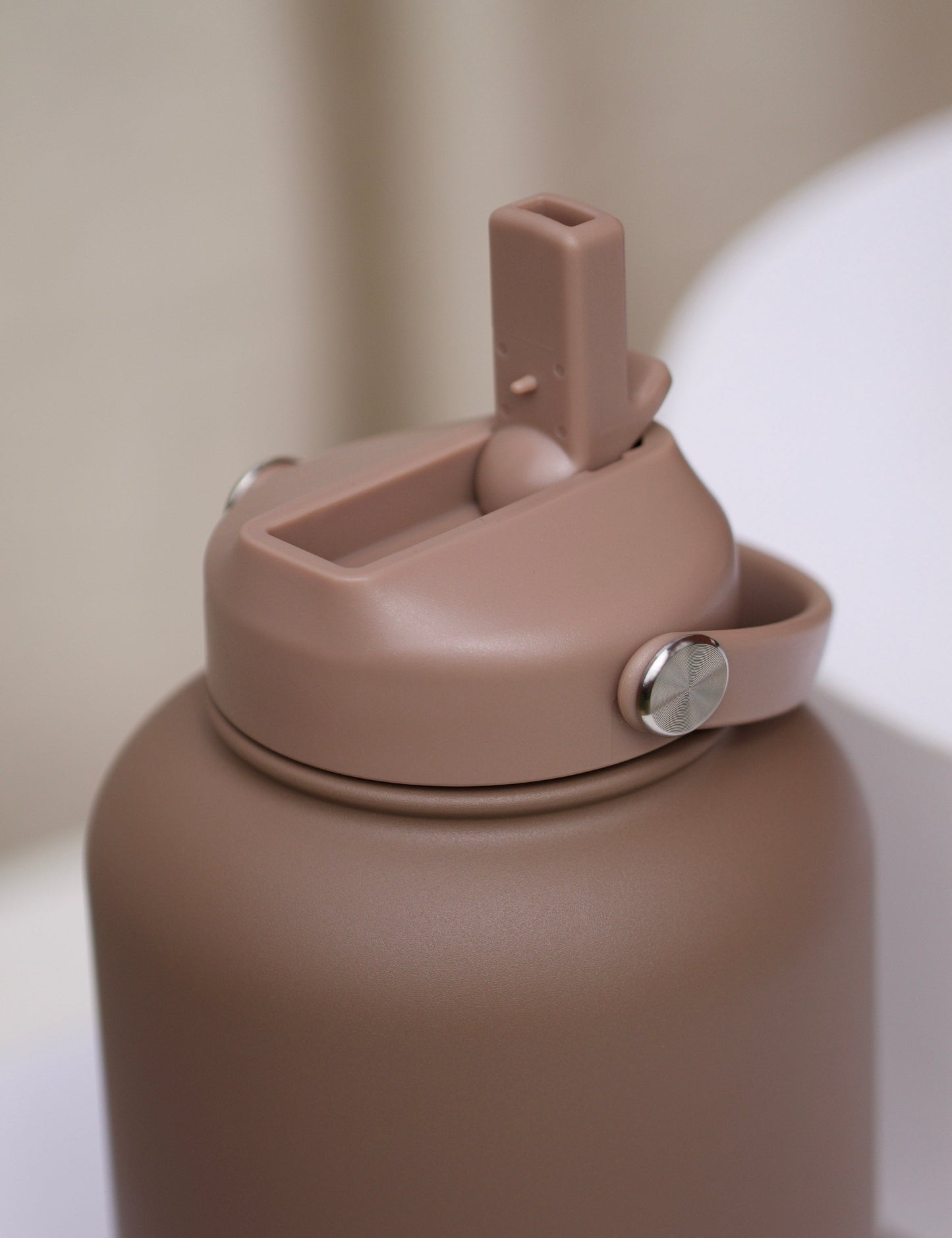 Mocha | Portable Dog Water Bottle with Bowls - For Travel & Hikes
