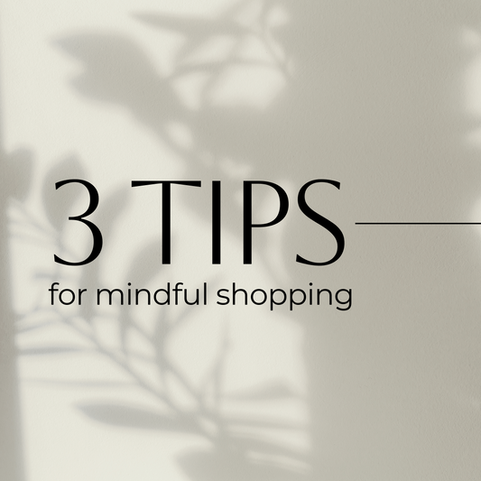 5 Tips for Mindful Shopping