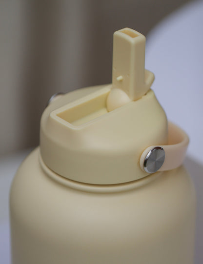 Buttermilk | Portable Dog Water Bottle with Bowls - For Travel & Hikes